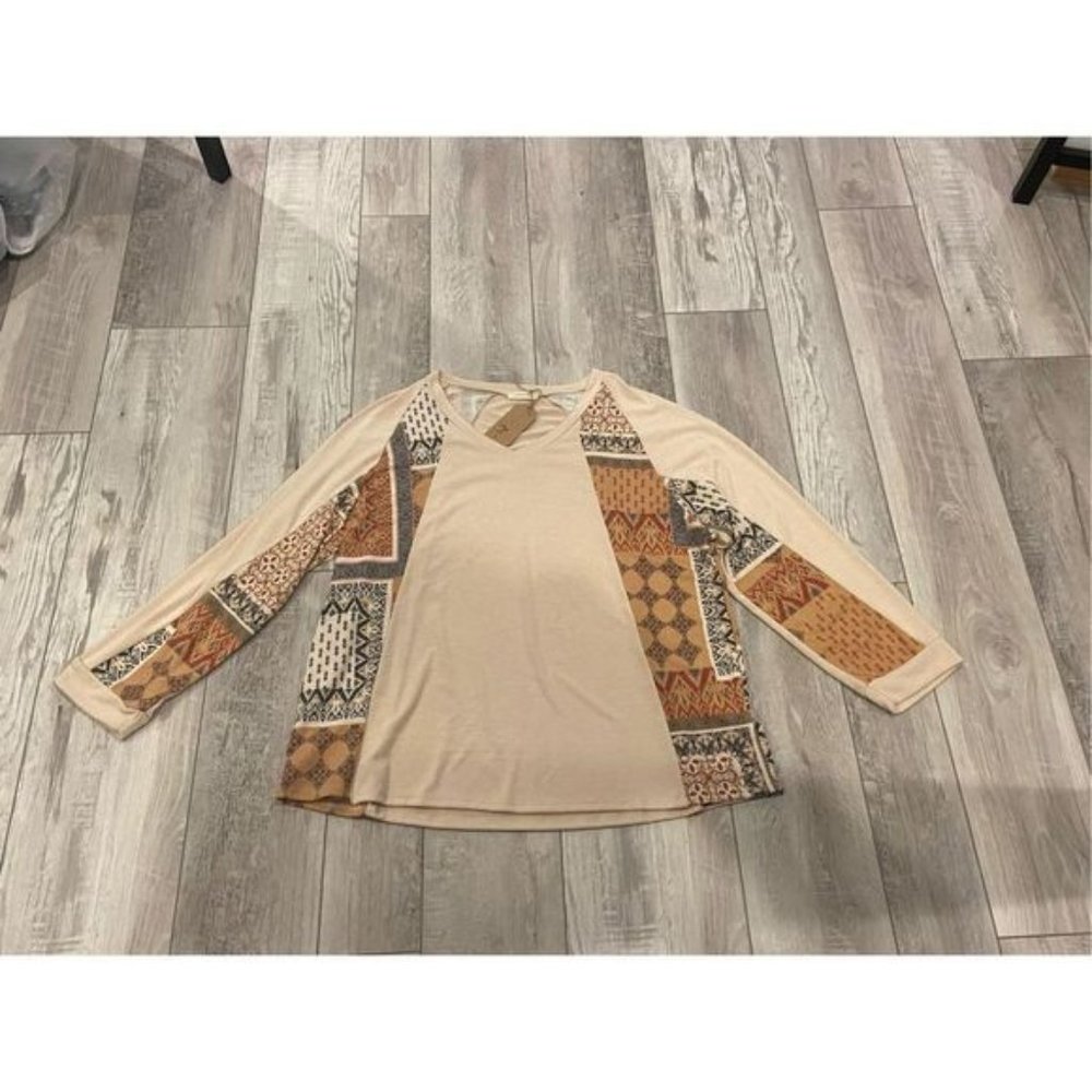 Cotten Bleu boutique plus size blouse size 3X